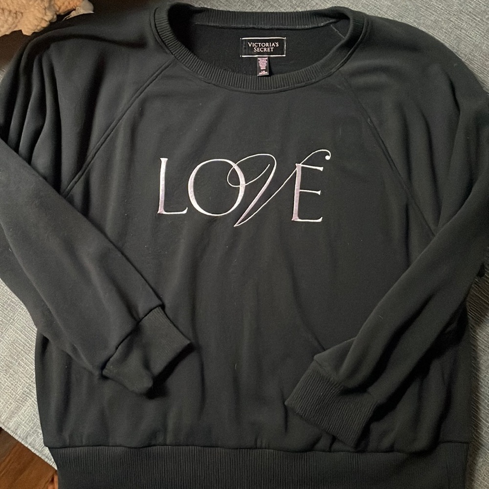 Victoria Secret love sweat shirt
